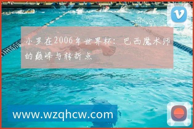 小罗在2006年世界杯:巴西魔术师的巅峰与转折点